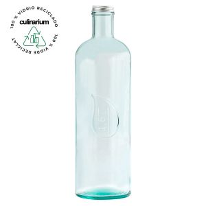 Botella transparente de 1 litro Line Quid